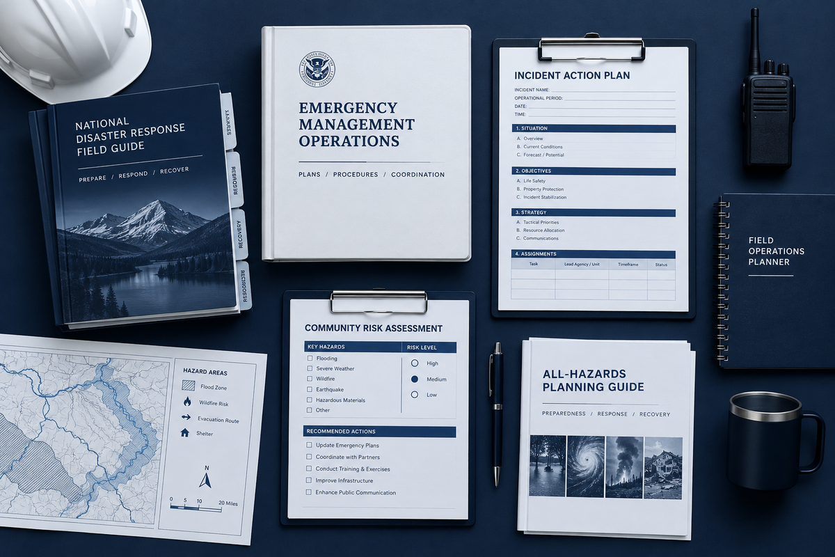 The Emergency Manager's Complete Guide to Field Resources: Trackers, Templates & Toolkits