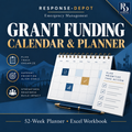 Emergency Management Grant Funding Calendar & Planner — Response-Depot branded product cover