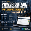 Power Outage & Communications Failure Tabletop Exercise Kit — Response-Depot branded product cover